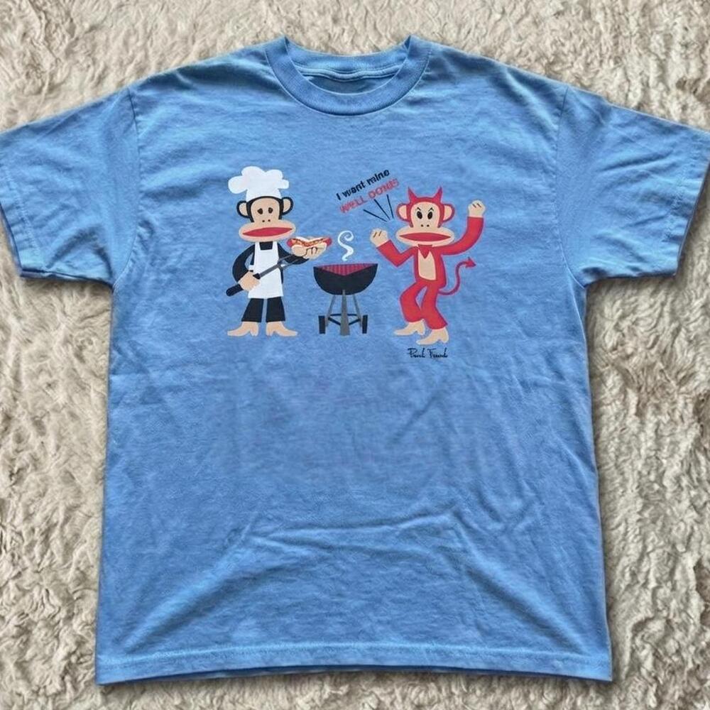 Blue Paul Frank Graphic Tee